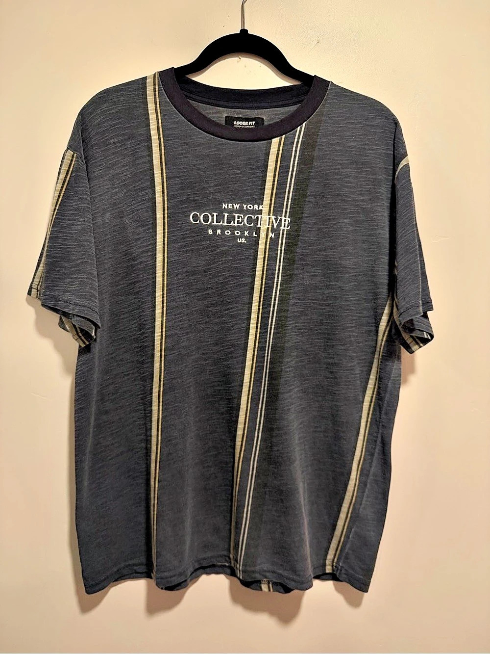 Cotton On New York Collective Brooklyn Striped Short Sleeve Tee